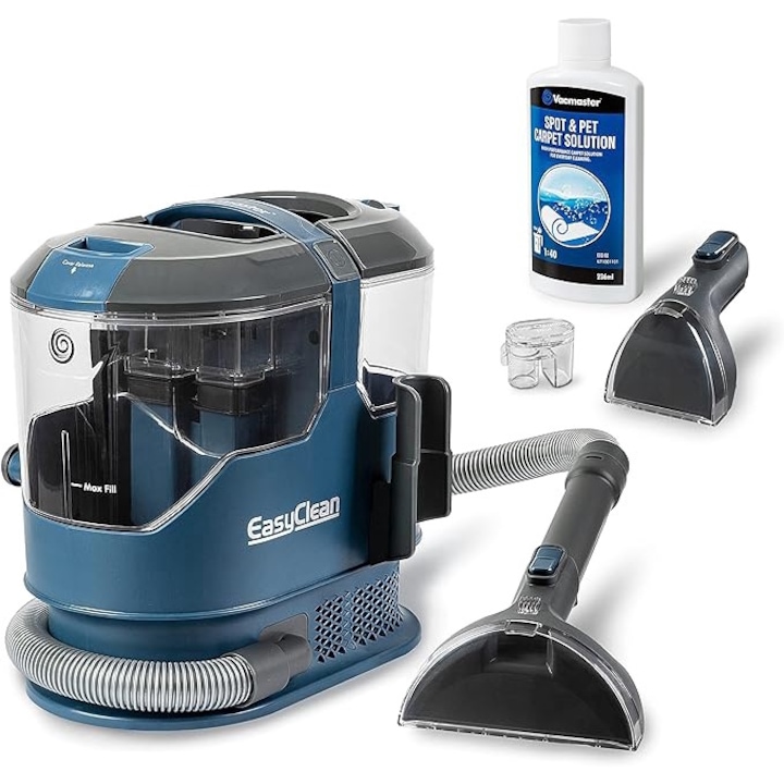 Прахосмукачка Vacmaster SCA0801 с препарат за пране, почистване на килими и петна