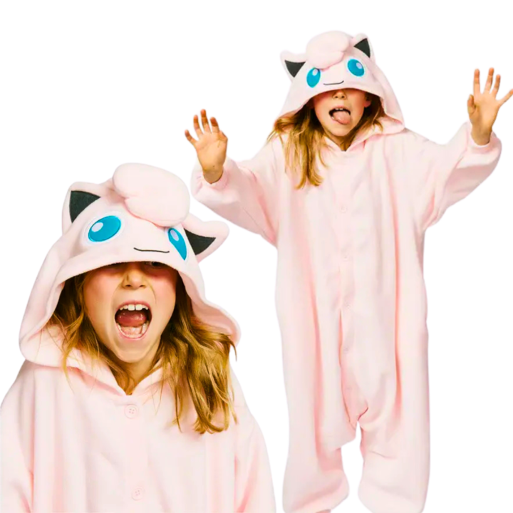 Onesie Kigurumi Pajamas Costume Jigglypuff