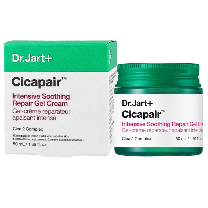 Gel-crema intens regenerant cu centella asiatica, Dr.Jart+ Cicapair Intensive Soothing Repair Gel Cream, 50 ml
