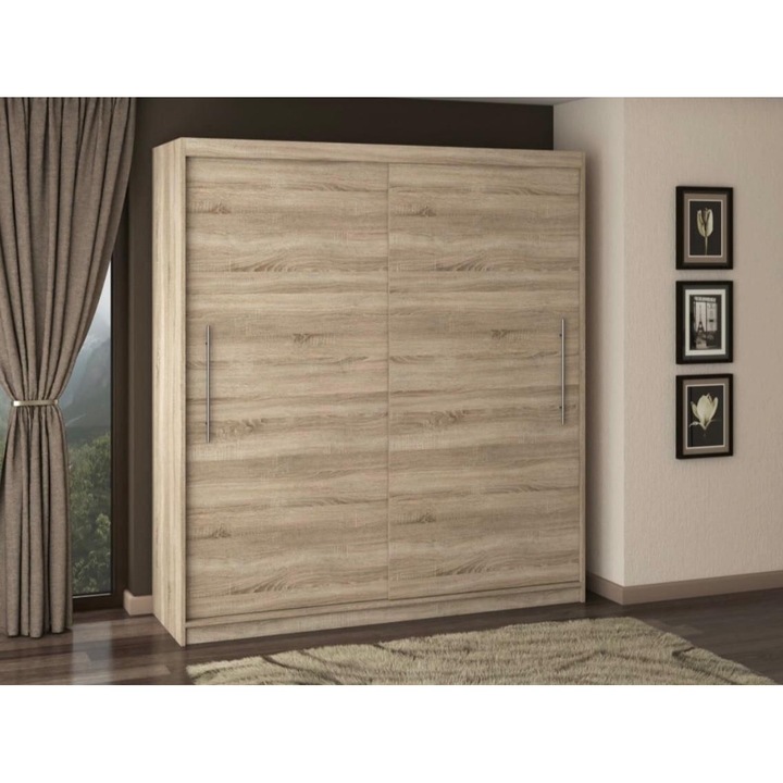 Dressing Alex, 140Lx60x200H, Stejar Sonoma, Pal 18 mm