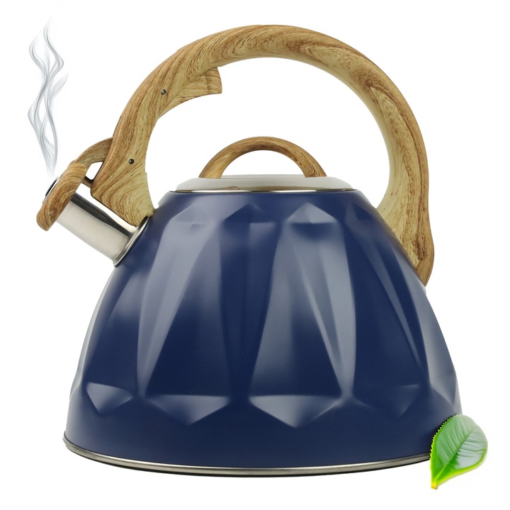 Vízforraló síppal 3L Albert, Karl Hausmann, Blue