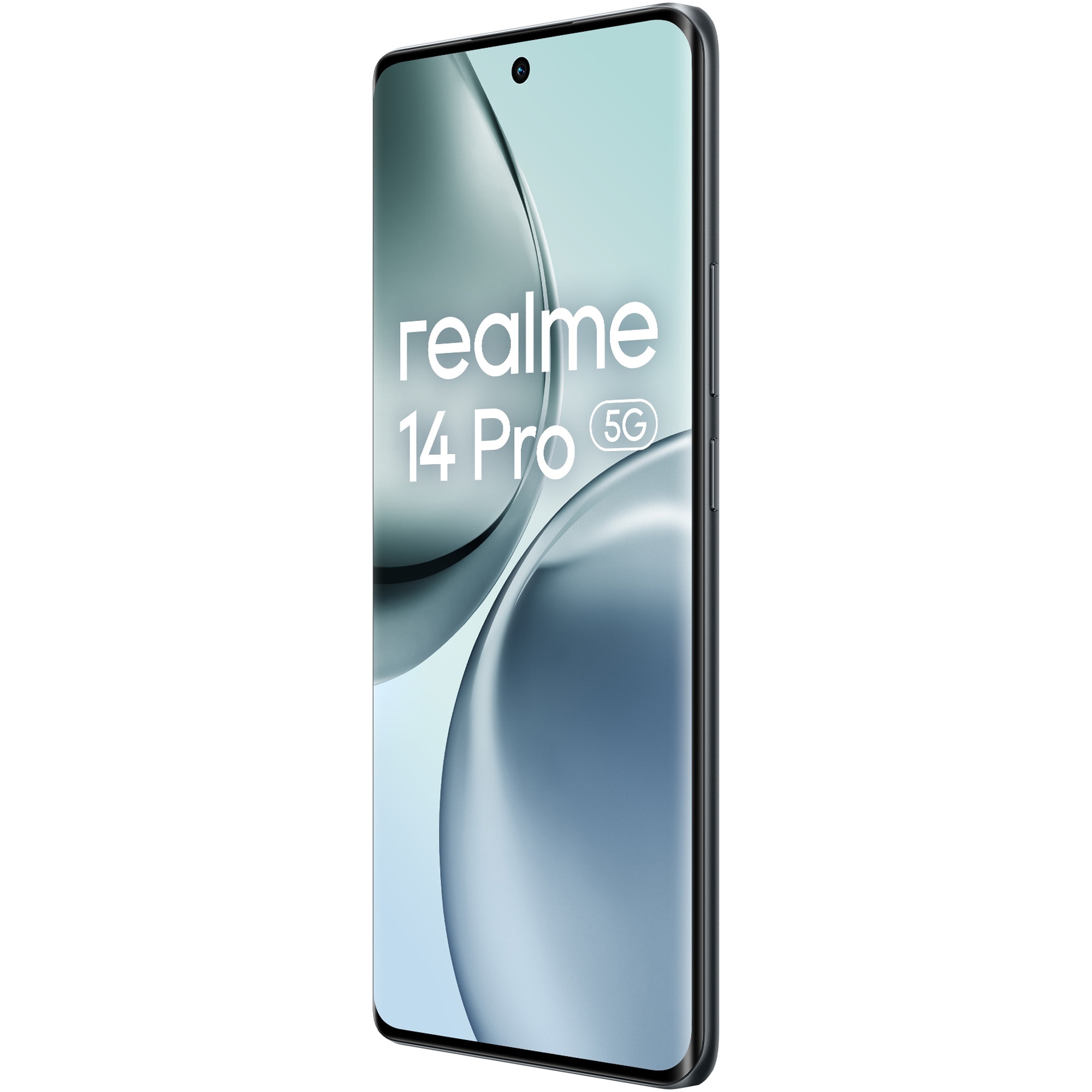 Telefon mobil Realme 14 Pro, 12GB RAM, 512GB, 5G, Suede Grey