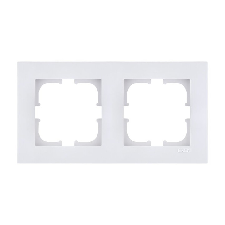 Cadru dublu Alb K102/01E EXEN (Karell)