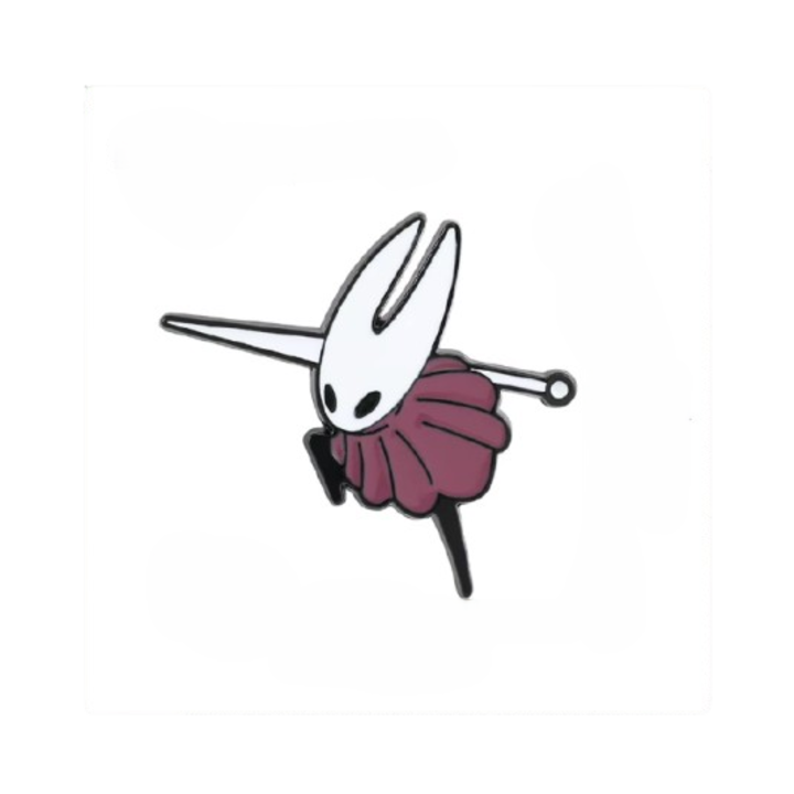 Pin brosa Hollow Knight, multicolor, 4x5cm, Model 1