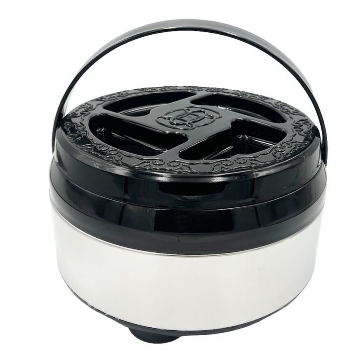 Termos catering 3L, METLEX, inox, 22x14cm