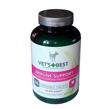 Suplimente pentru sustinerea imunitatii cainilor, Vet's Best, 60 tablete Suplimente pentru sustinerea imunitatii cainilor, Vet's Best, 60 tablete