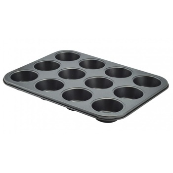 Tava copt briose non-stick 12buc Tava copt briose non-stick 12buc