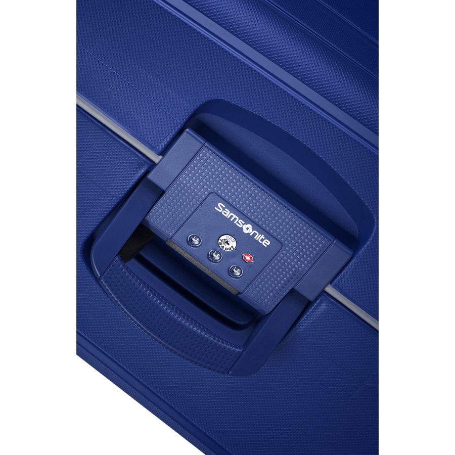 Samsonite, Куфар S-Cure с катинар, 81 cm, Dark Blue - eMAG.bg