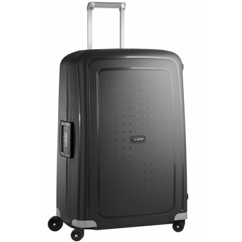 Troller Samsonite S'Cure Spinner, Black, 4 roti, 75 cm Troller Samsonite S'Cure Spinner, Black, 4 roti, 75 cm
