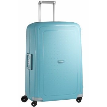 Troler Samsonite S Cure, Aqua Blue, 75 cm, 4 roti Troler Samsonite S Cure, Aqua Blue, 75 cm, 4 roti