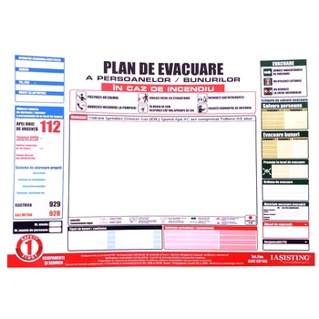 Plan de evacuare Plan de evacuare