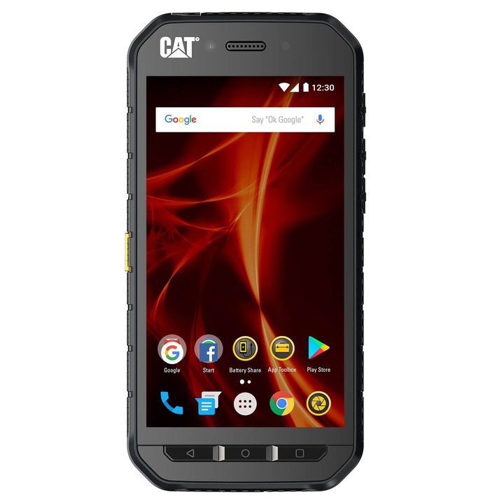 Telefon mobil CAT S41, Dual SIM, 32GB, LTE, Black