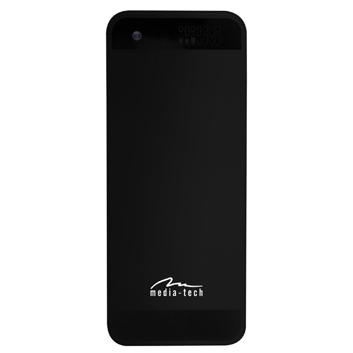 Telefon mobil Media-Tech 2Phone MT857, Dual SIM, Black