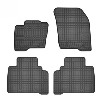 Set covorase auto din cauciuc pentru Ford S-MAX, fabricatie 2015 - prezent, negru, 4 bucati Set covorase auto din cauciuc pentru Ford S-MAX, fabricatie 2015 - prezent, negru, 4 bucati