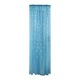 Cortina de fereastra tulle cu fulgi de zapada, 100cm x 200cm, multicolor, set 1 bucata