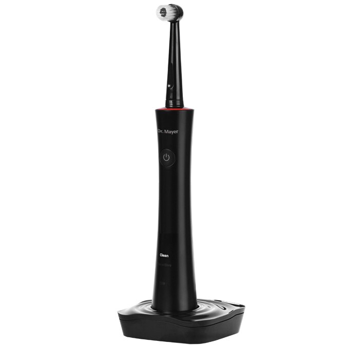 Periuta electrica Dr Mayer GTS1050BK, 2 programe, 2 capete incluse, Negru