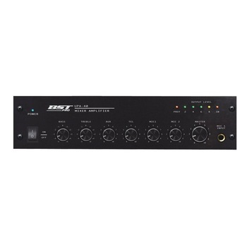 Mixer cu amplificare 100V 40W Mixer cu amplificare 100V 40W