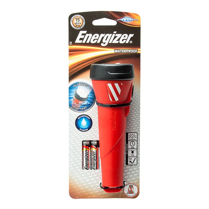 ENERGIZER LED Víz alatti úszó zseblámpa, 2 x LR6 tartozékkal