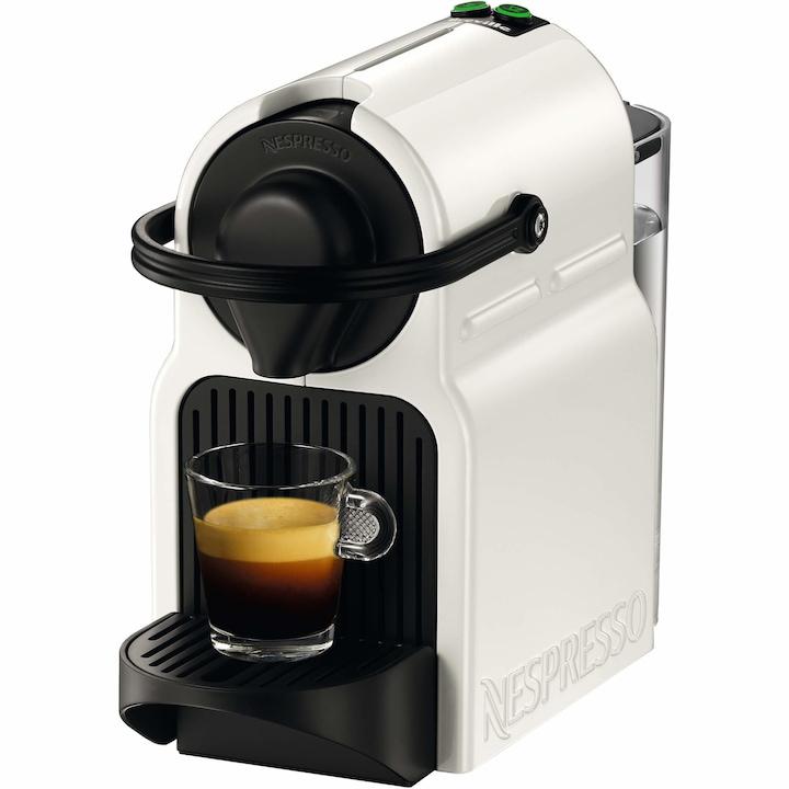 Кафемашина с капсули Nespresso Inissia White C40-EU-WH-NE3, 19 бара, 1260 W, 0.7 л, Бяла