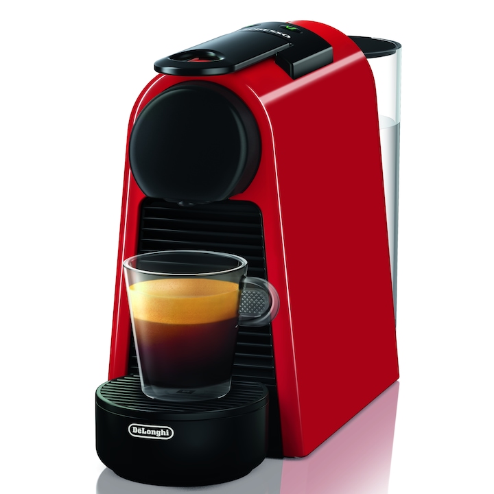 Кафемашина с капсули Nespresso Essenza Mini Ruby Red D30-EU-RE-NE1, 19 bar, 1260 W