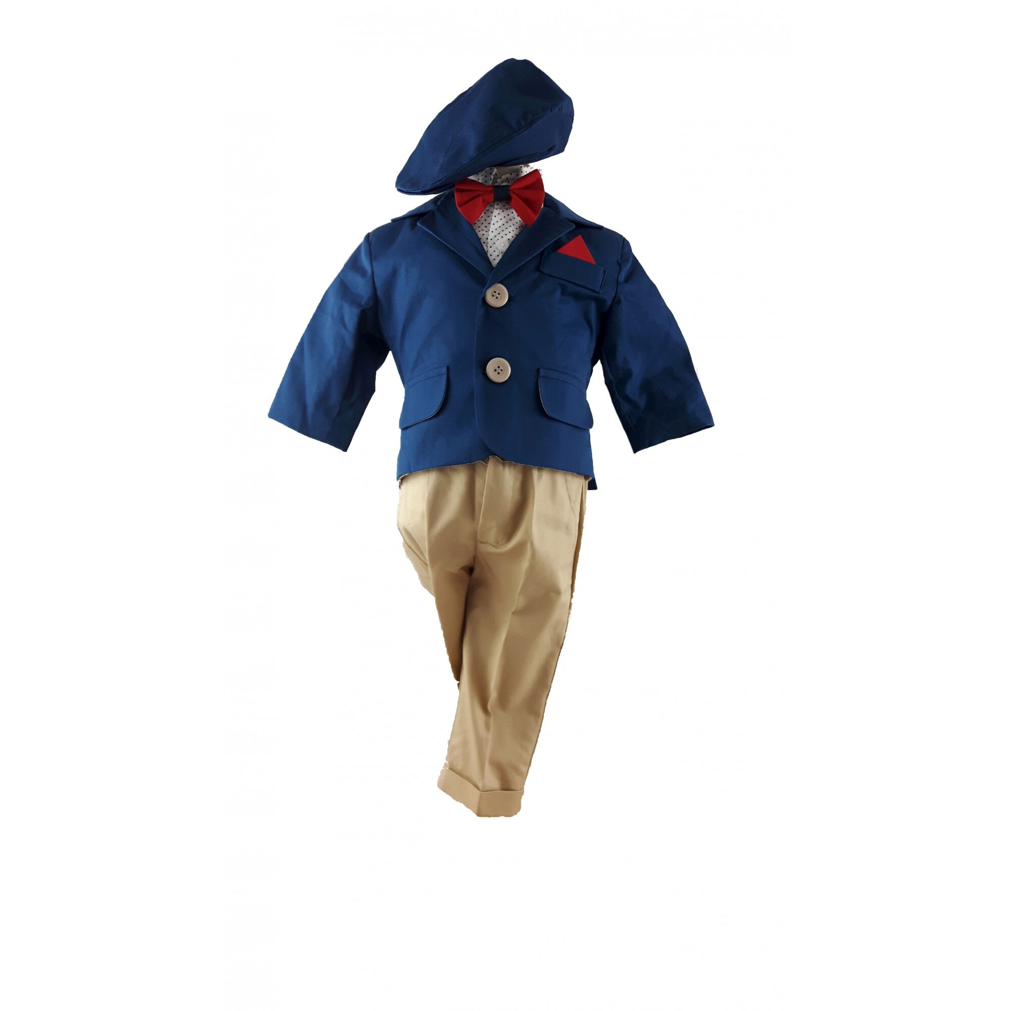 Costum botez cinci piese baieti
