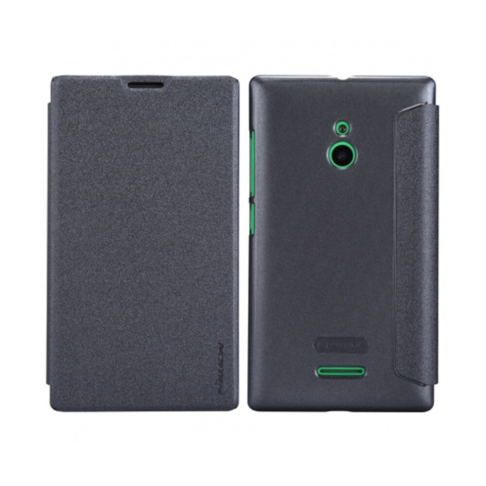 Husa book NILLKIN “Sparkle Series” pentru Nokia XL, Negru