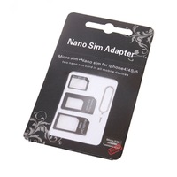 Adaptor sim cu cheita - negru