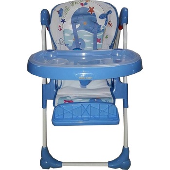 Scaun de masa pentru copii si bebe Baby Care™ reglabil in 3 trepte,pliabil, centura de siguranta, sezut comfortabil, masuta detasabila, functie scoica, Albastru Scaun de masa pentru copii si bebe Baby Care™ reglabil in 3 trepte,pliabil, centura de siguranta, sezut comfortabil, masuta detasabila, functie scoica, Albastru