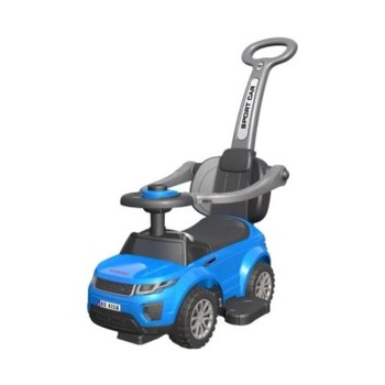 Masinuta copii si bebe Jolly Kids™ Sport Car, cu melodii, maner de impins pentru parinti, bara de protectie, design modern, Albastru Masinuta copii si bebe Jolly Kids™ Sport Car, cu melodii, maner de impins pentru parinti, bara de protectie, design modern, Albastru