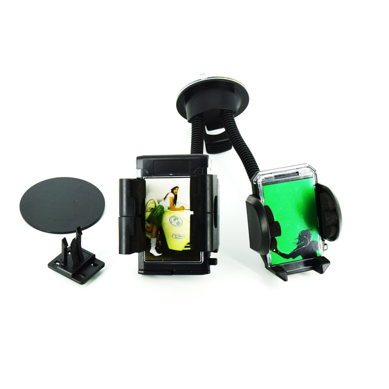 Suport telefon cu ventuza dublu