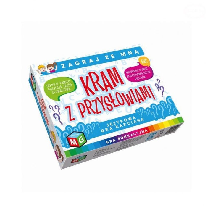 Oktatójáték, Multigra, 150 kártya, szókincsbővítés, többszínű