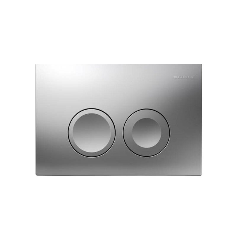 Clapeta cu actionare dubla, crom mat, Delta21, Geberit