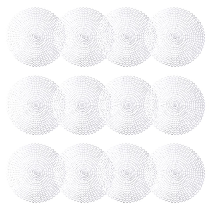 Servet de masa Enforose, aurie, 37.5x31x3cm, design gol, lavabil, antiderapant