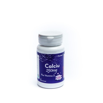 Calciu + D 3 x 30 cp 250 mg Calciu + D 3 x 30 cp 250 mg