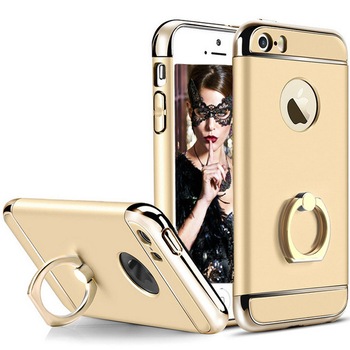 Husa telefon Iphone 6/6S offera protectie 3in1 Ultrasubtire - Gold Matte Ring Husa telefon Iphone 6/6S offera protectie 3in1 Ultrasubtire - Gold Matte Ring