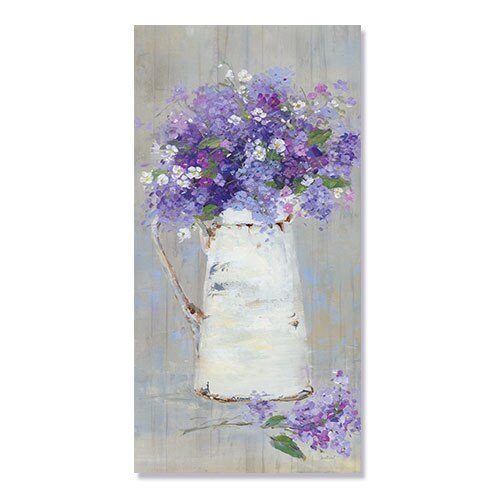 Tablou Canvas - Flori, Liliac, 40 x 80 cm