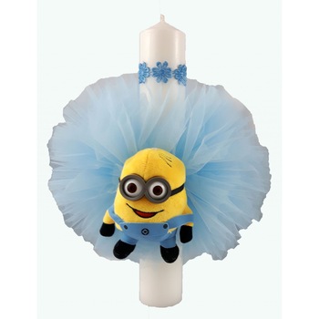 Lumanare botez cu Minion Lumanare botez cu Minion