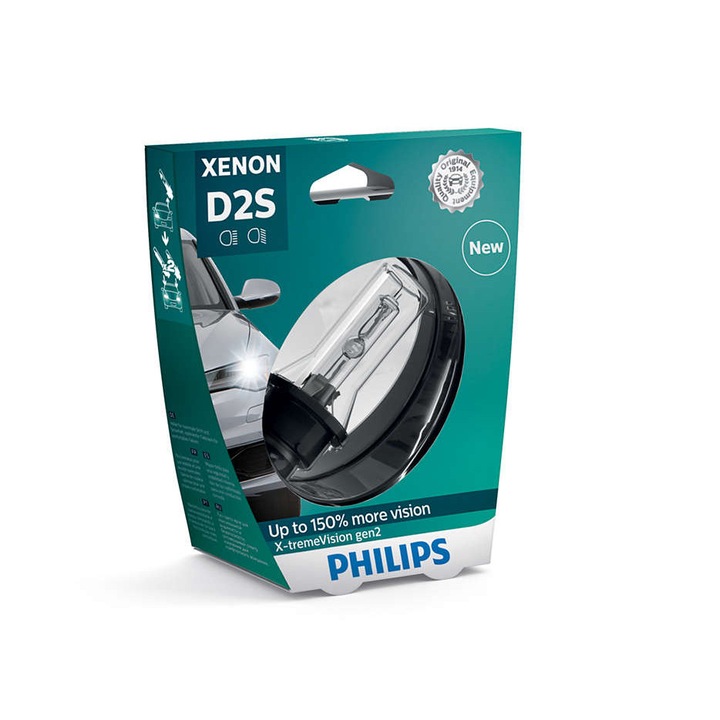 Крушка за фар Philips Xenon XtremeVision D2S