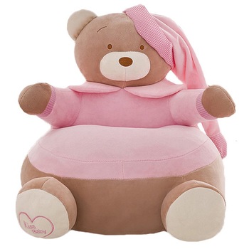 Fotoliu din plus Urs somnoros roz - Kidino Fotoliu din plus Urs somnoros roz - Kidino