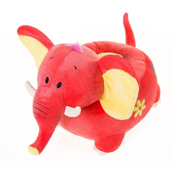 Fotoliu din plus Elefant roz - Kidino Fotoliu din plus Elefant roz - Kidino