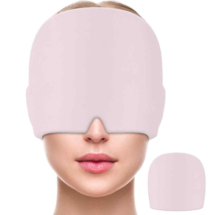 Маска за глава Enforose, студен и горещ компрес, гел материал, лесно нанасяне