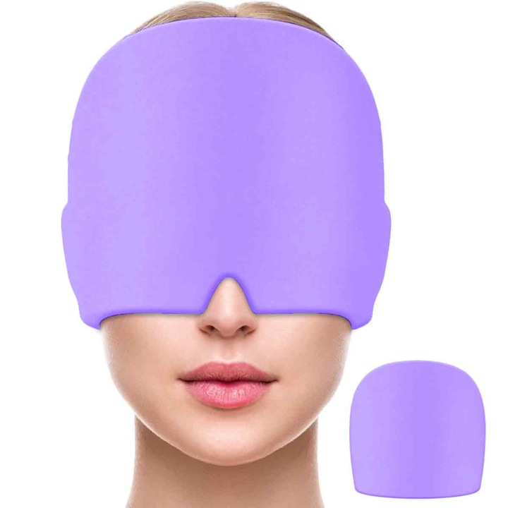 Маска за глава Enforose, студен и топъл компрес, гел материал, лесно приложение