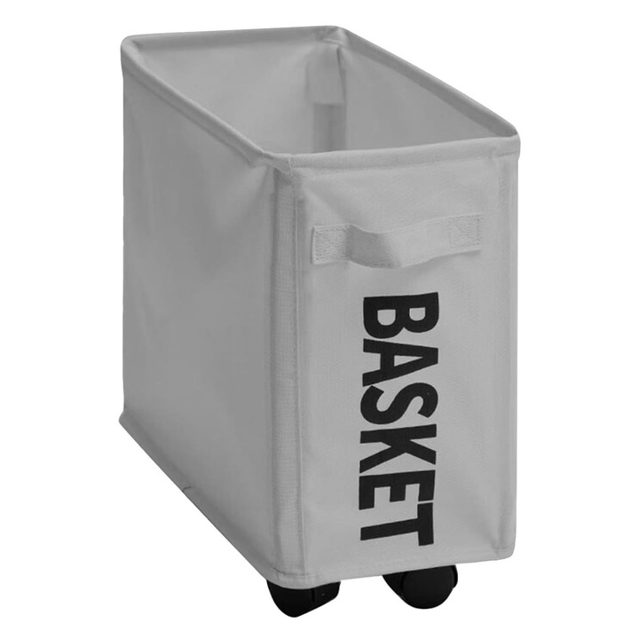 Кош за пране с колела, Enforose, японски дизайн, материал Оксфорд, универсален, 30x45см