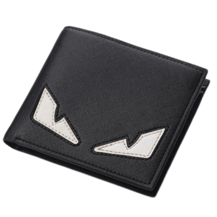 Portofel dama Enforose, model trendy, forma patrata verticala, cu fermoar, multicolor