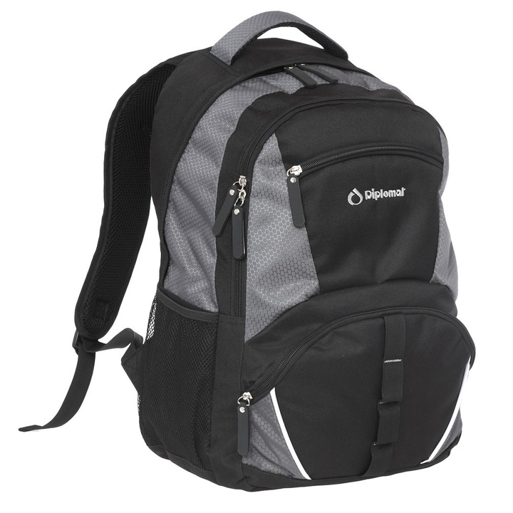 Rucsac Diplomat BF 22 Negru/Gri