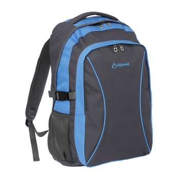 Rucsac Diplomat BF 21 Gri/albastru Rucsac Diplomat BF 21 Gri/albastru