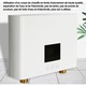 Enforose instant elektromos fűtőberendezés, 3000W, 220V