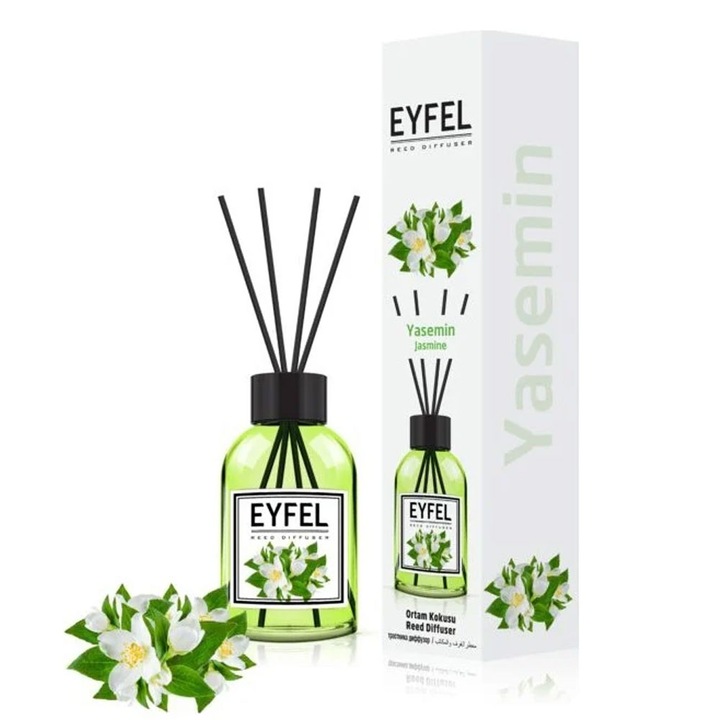 Pachet 2 X Odorizant camera diffuser Iasomie Eyfel 120ml