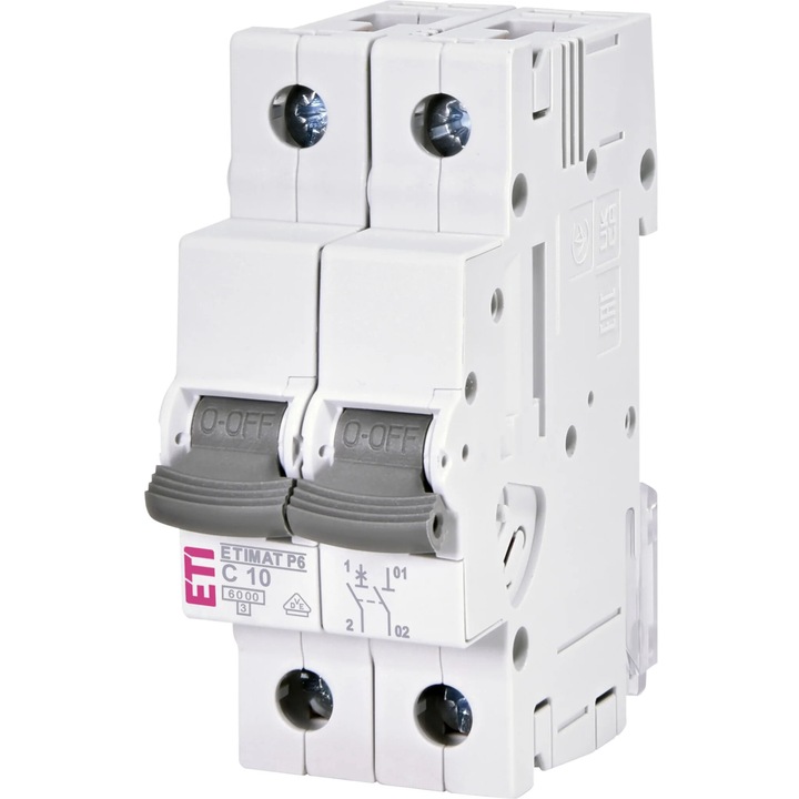 Intrerupator de circuit etimat p6 1p+n c10 001900128