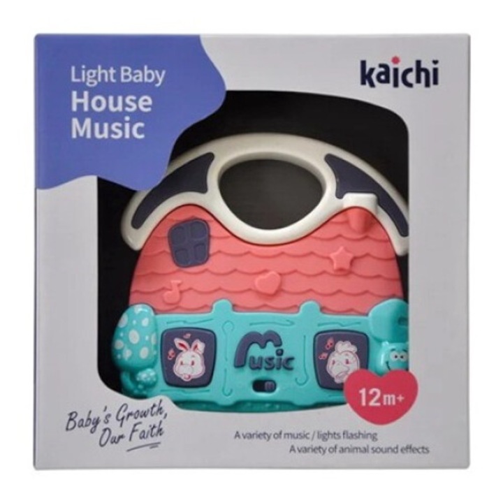 Jucarie interactiva bebelusi, Casuta Muzicala